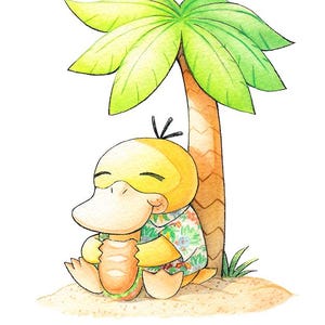 Psyduck hambriento