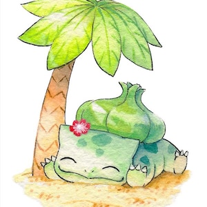 Summer Bulbasaur