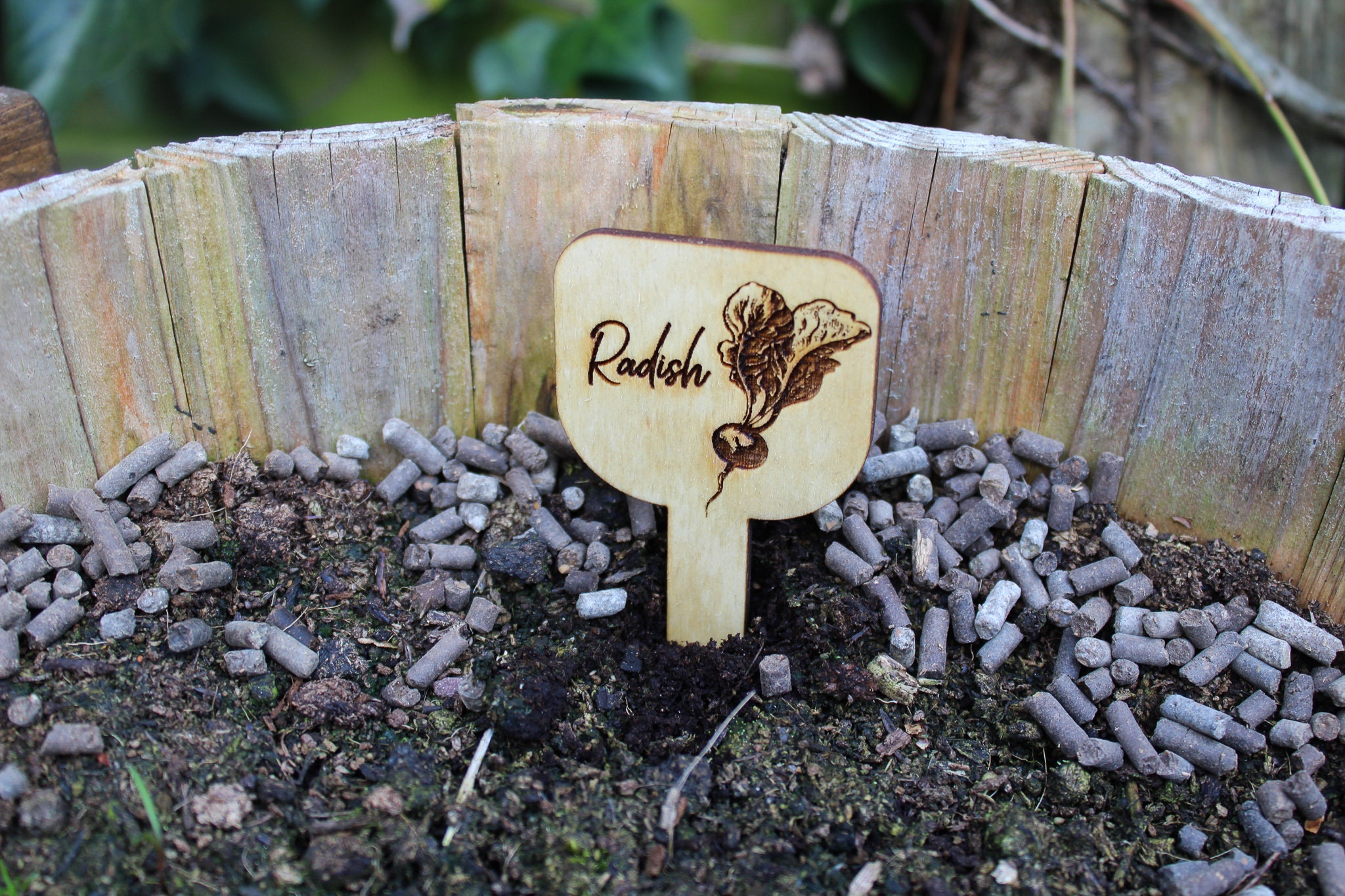 Accessoire Jardin Bio 20 étiquettes Plantes En Bois Avec Stylo - Dimensions 14,8x6,3cm | Étiquetage Jardin Et Semis Durable Etiquettes Jardin Potager