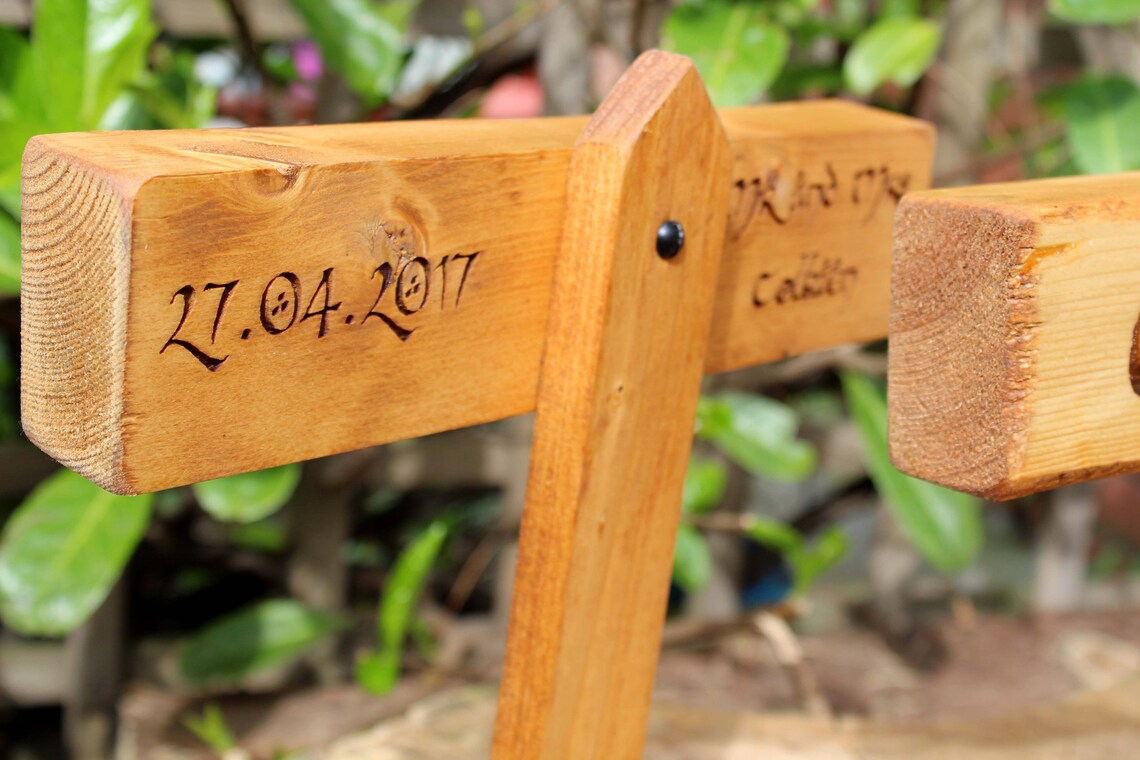 Personalised Rustic Wood Table Signs Wedding Decor Package Etsy