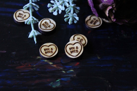 1000 Stück Valentinstag Holz Herz Konfetti – Rustikale Tischdekoration Für Hochzeit, Valentinstag, Jubiläum (12x10mm)