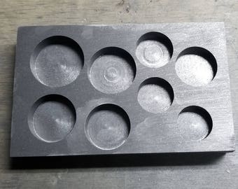 graphite coin mold etsy graphite coin mold etsy