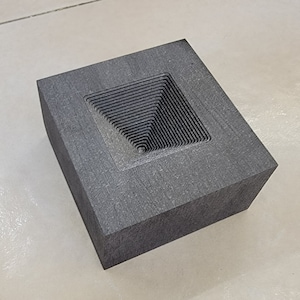 Graphite Mold: Stepped Pyramid