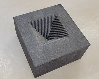 Graphite Mold: Stepped Pyramid