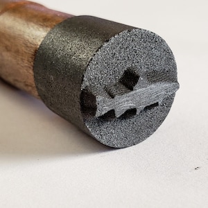 3/4&quot; Graphite Fish Stamp