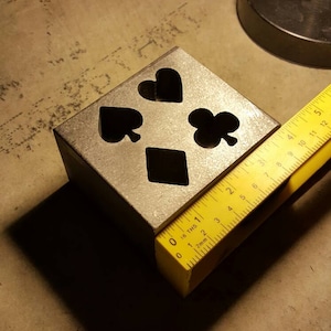 Graphite Mold: Millefiori V2 Poker