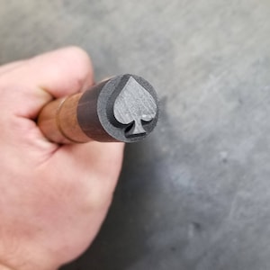 3/4&quot; Graphite Spade Stamp