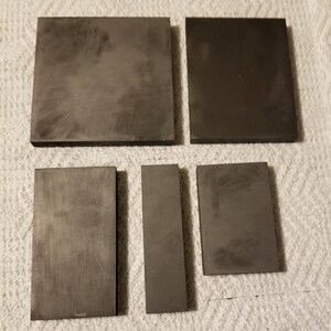 Graphite Plates 10mm Thickness - Various Sizes