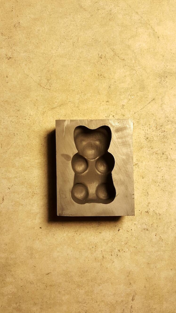 Graphite Mold: Gummy Bears and Worm