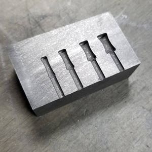 Graphite Mold: Gauge Mold V2 (4mm-7mm)
