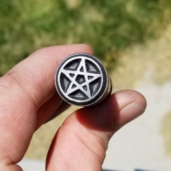 Pentagram Stamp Etsy