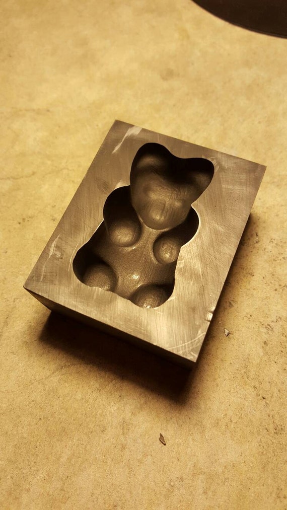 Graphite Mold: Gummy Bears and Worm