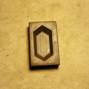Graphite Mold: Gemstone Mold