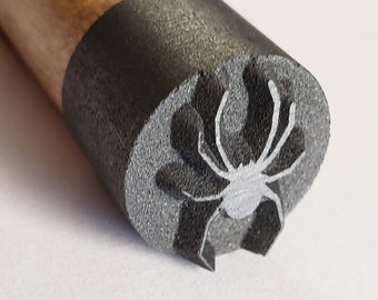 3/4" Graphite Spider Stamp