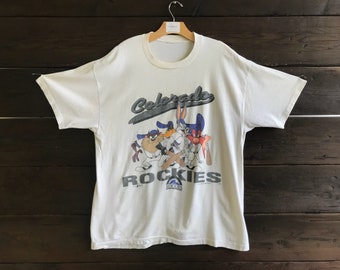 Vintage 90s Colorado Rockies Tee