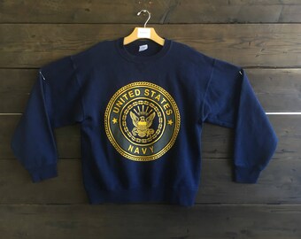 Vintage 90's Soffe Navy Crewneck