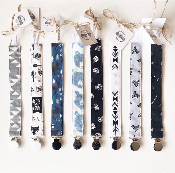 PersonaIised Dummy CIip//Strap ❤️Baby Gift.Metal Clip