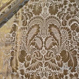 Tissu brocart métallisé Bliss : textile durable et personnalisable pour les projets artistiques / IERO 19.1