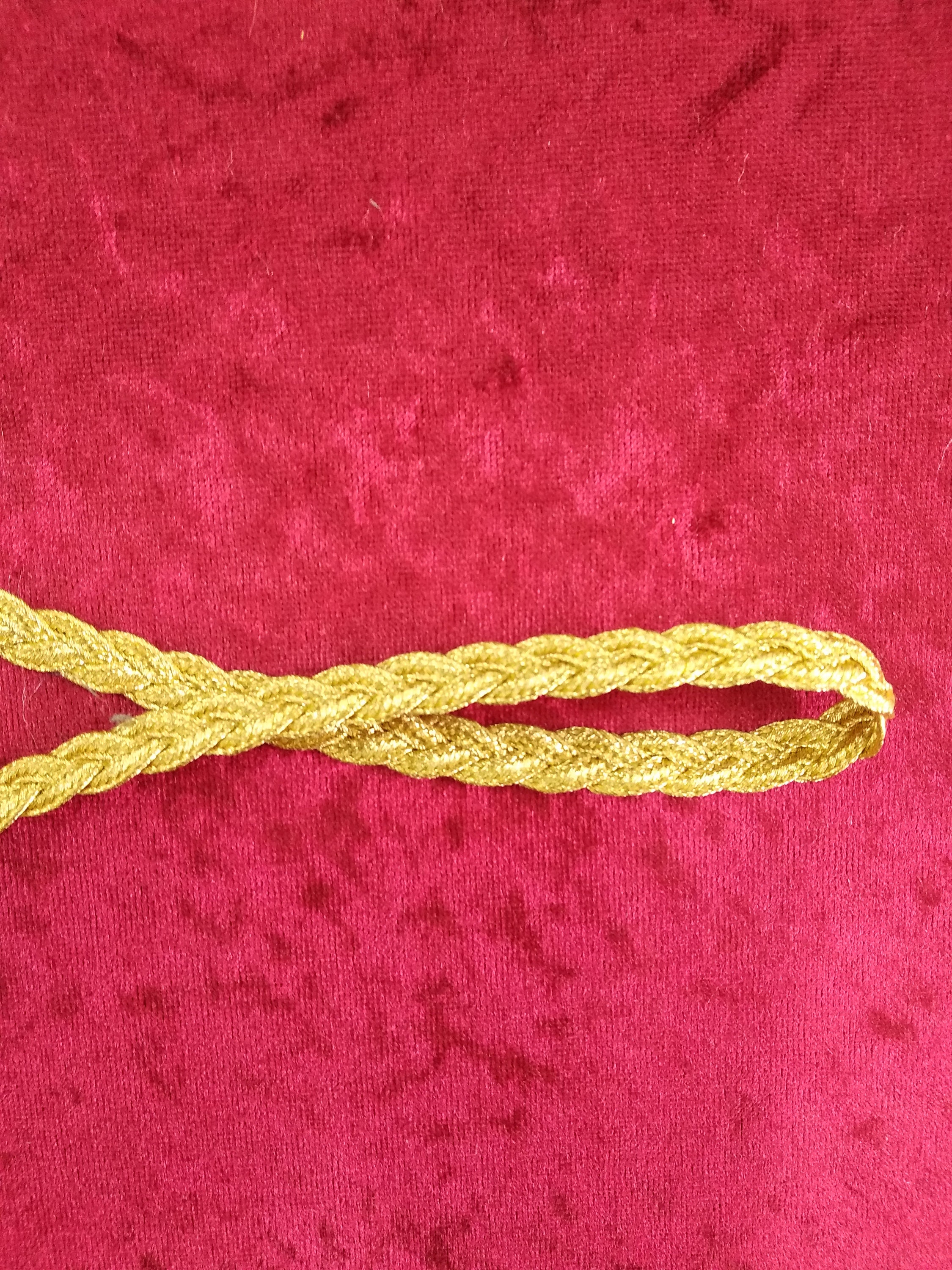 Luxurious metallic ribbon trim gold braid Etsy