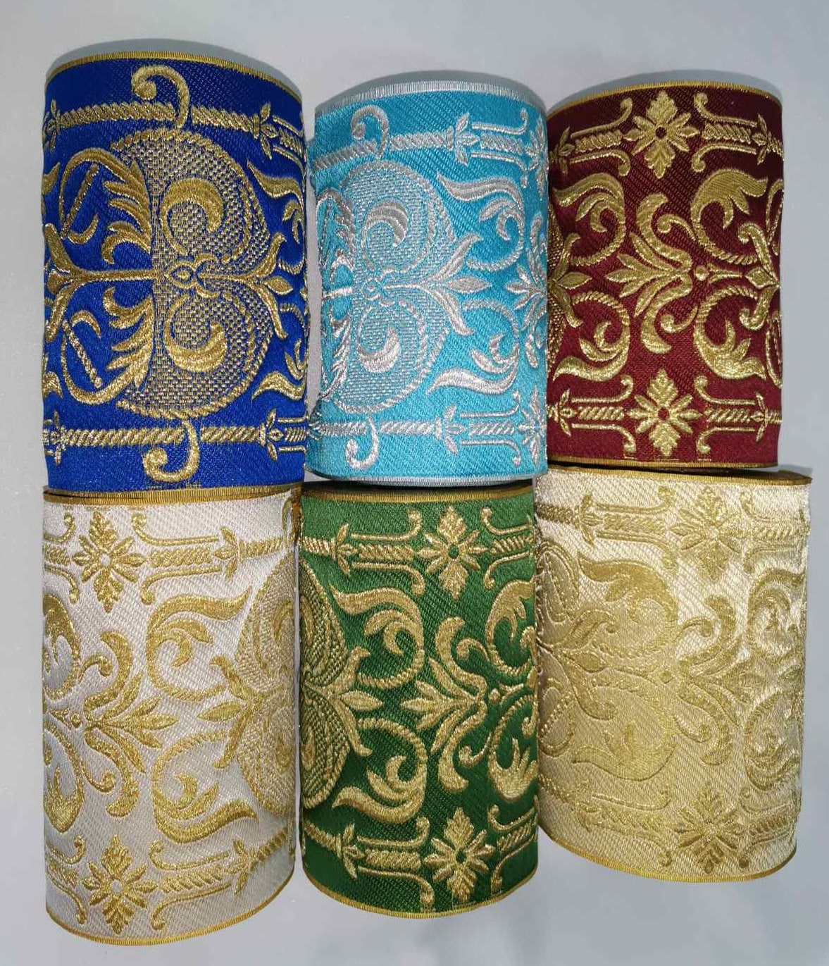 Liturgical Fabric Panel Trim/16 Cm Wide/6 Colour Combinations Etsy UK