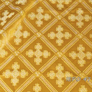 Patterned rayon fabric for DIY enthusiasts seeking sustainable and stylish options.
