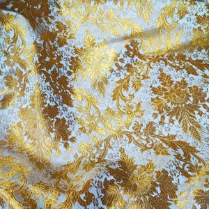 Church Liturgical Vestment Metallic Brocade fabric 160cm wide, Made in Greece