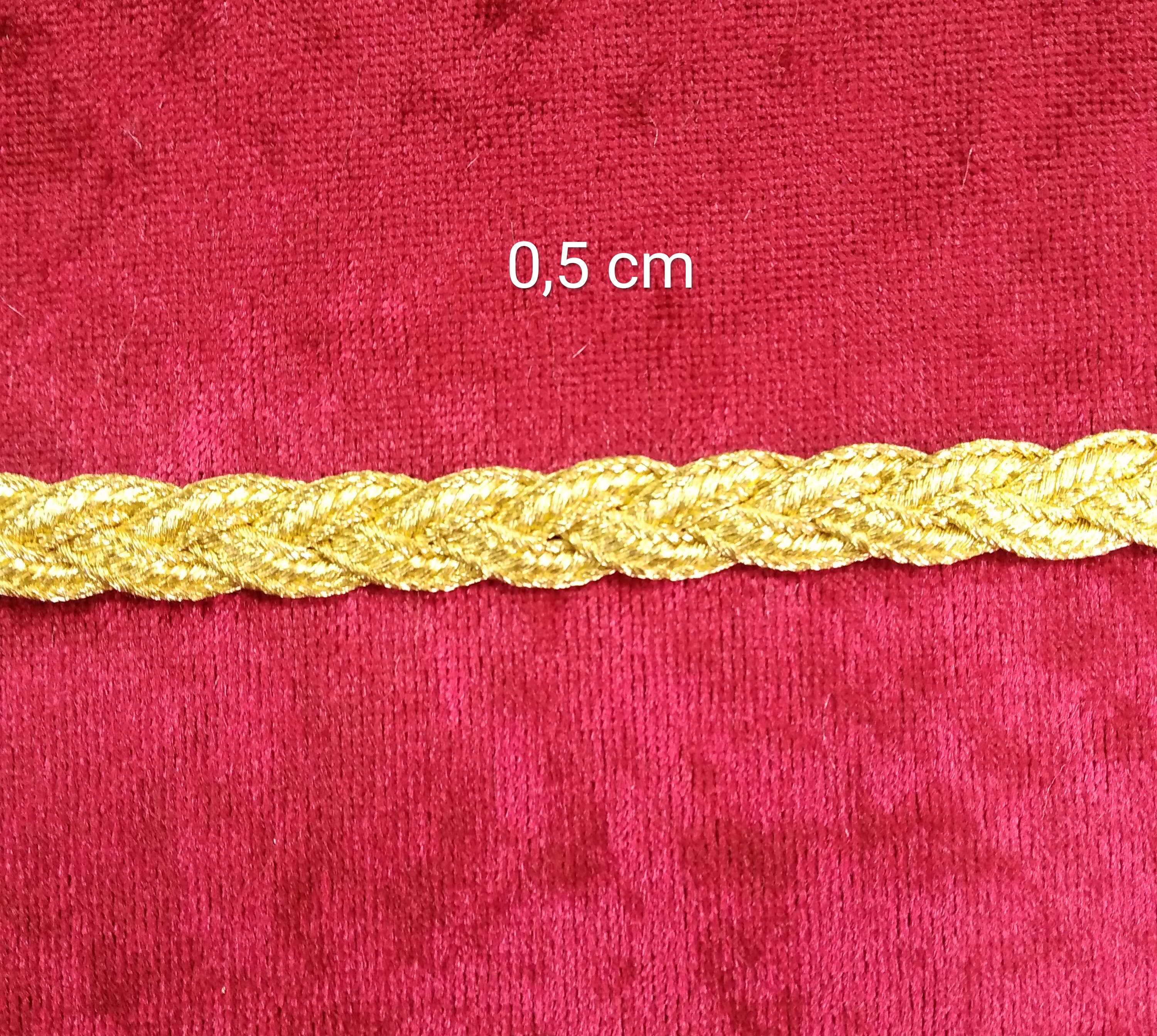 Luxurious metallic ribbon trim gold braid Etsy