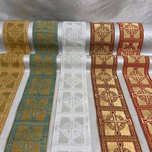 Decorative ORPHREY braid for liturgical vestments/ EMMA 250.1