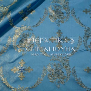 Liturgical Vestments Metallic Brocade Fabric