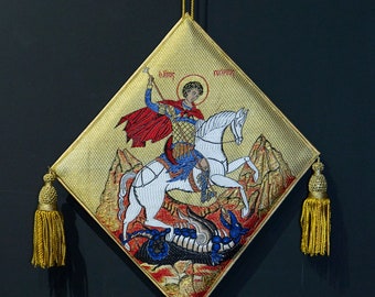 Escudo de Epigonación Palitsa con "San Jorge"