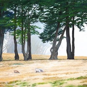Serenity. Giclee Print. Based on my Original Landscape Painting.