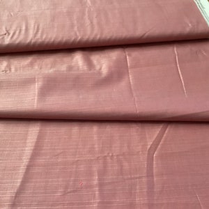 Vintage Fabric - Cotton Fabric - Pink & White - NOS - 1940's  #50053