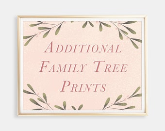 Additional Family Tree Art Prints