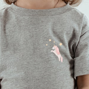 Mini transferts thermocollants - licorne avec étoiles
