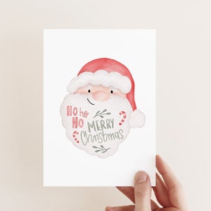 Karte/Postkarte/Grußkarte - Weihnachtsmann