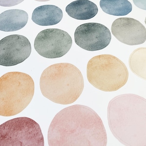 Wandtattoo/Aufkleber  - Dots bunt
