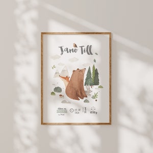 Geburtsbild - Bär-Fuchs-Hase