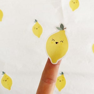 Labels/Stickers - Small Lemon