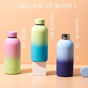 Thermosfles/drinkfles/schoolfles - kleurrijk