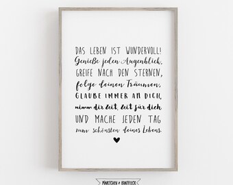 Poster You Are Wonderful Unicorn Birth The Baptism Etsy