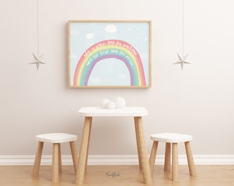 Kinderfoto / Poster - Regenboog