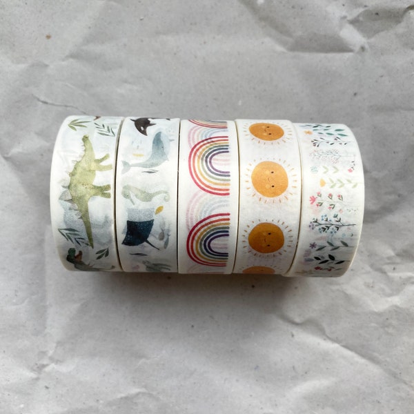 Washi tape / adhesive tape - different motifs selectable