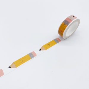 Washi tape / plakband - potlood