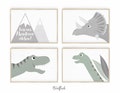 Set Posters/Children&#39;s Pictures - Dinowelt