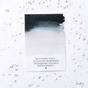 Tarjeta/Postal - Susurrando en el viento