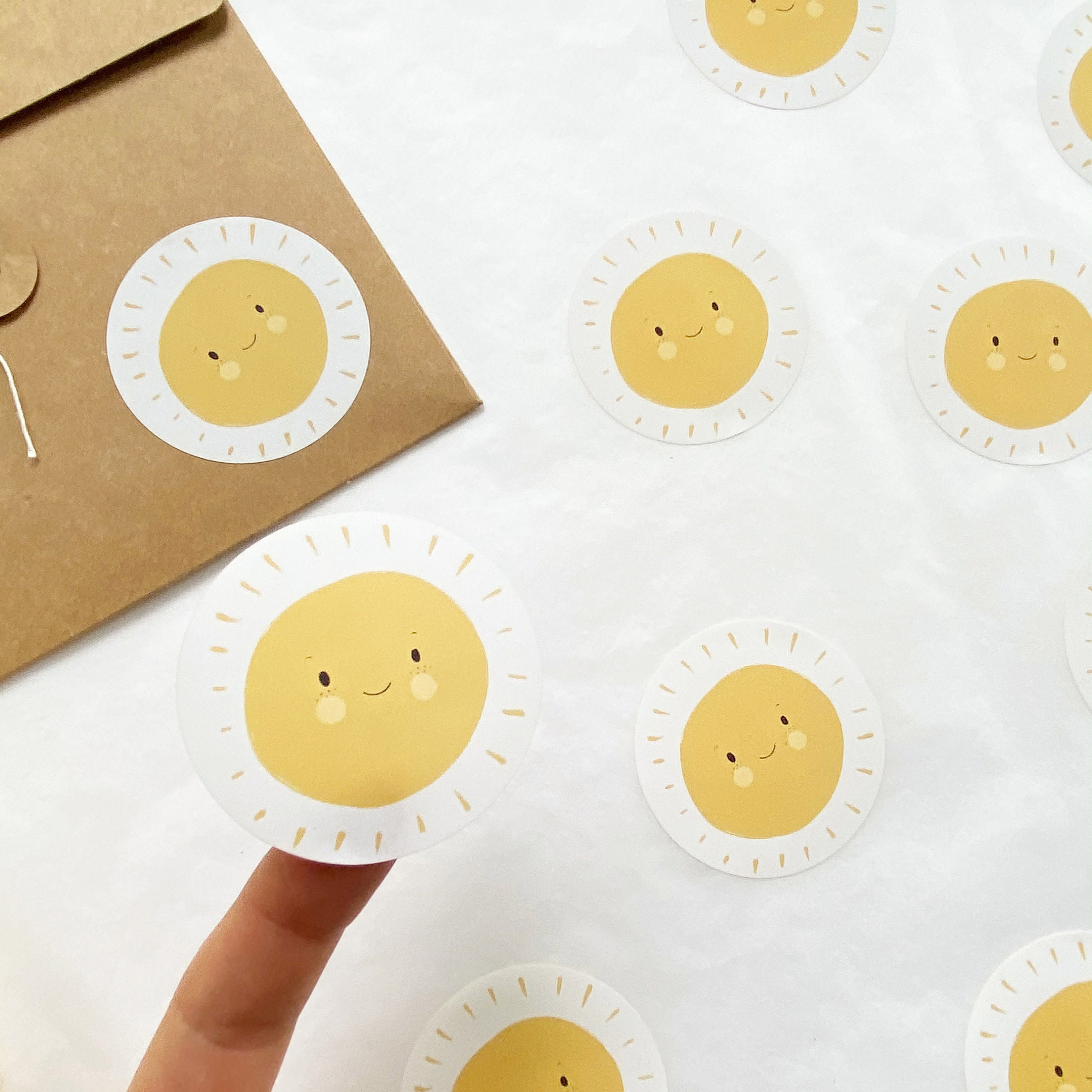 Labels F Sun Stickers/labels - Sun - Etsy
