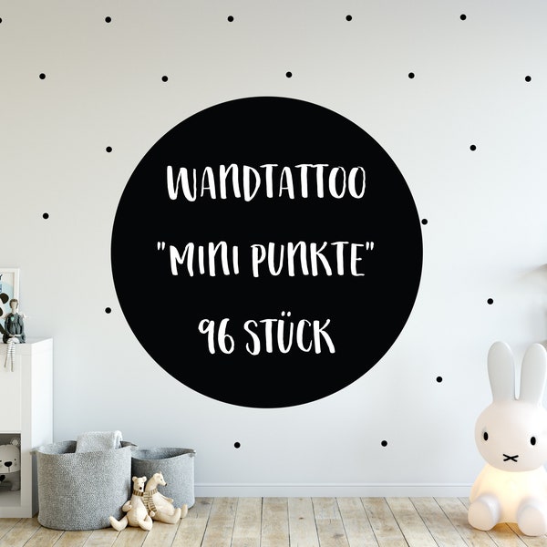 Wandtattoo/Dekoaufkleber- MINI Punkte