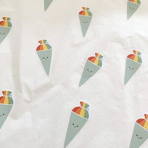 Labels/stickers Small school cone image 4