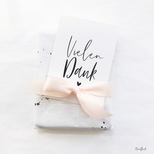 Karte/Postkarte - Vielen Dank