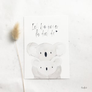 Biglietto/Cartolina: sono sempre lì per te